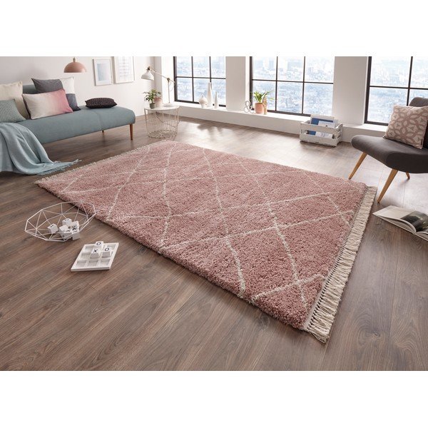Kilimas rožinės spalvos 160x230 cm Bertha – Hanse Home-image-1