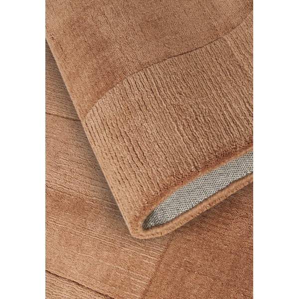 Rankų darbo iš vilnos kilimas rudos spalvos 120x170 cm Charlotte – Villeroy&Boch-image-3