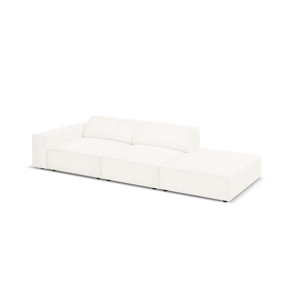 Smėlio spalvos kampinė sofa (dešinysis kampas) Jodie - Micadoni Home-image-4