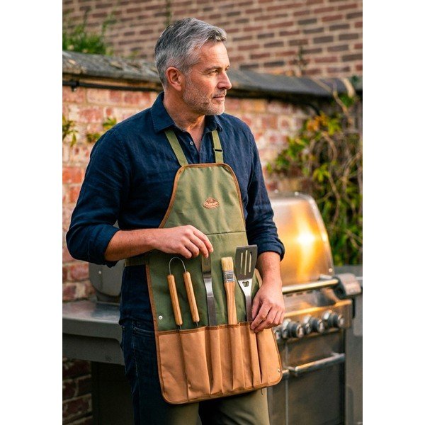 Grilio įrankių rinkinys BBQ – Esschert Design-image-1