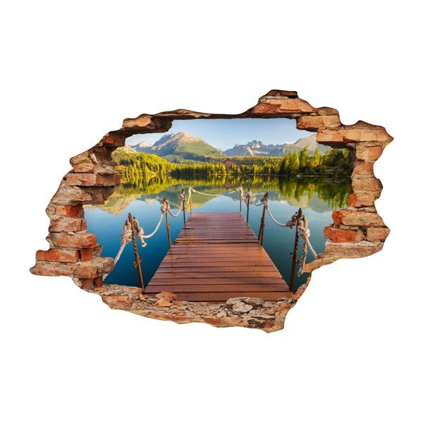 Lipdukas Ambiance Panorama Mountain Lake, 60 x 90 cm-image-2