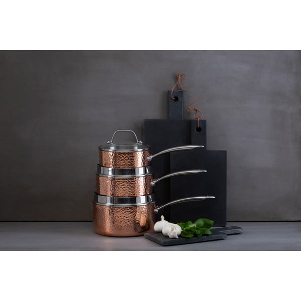 Puodas iš nerūdijančio plieno su dangčiu 1,55 l Minerva – Premier Housewares-image-2