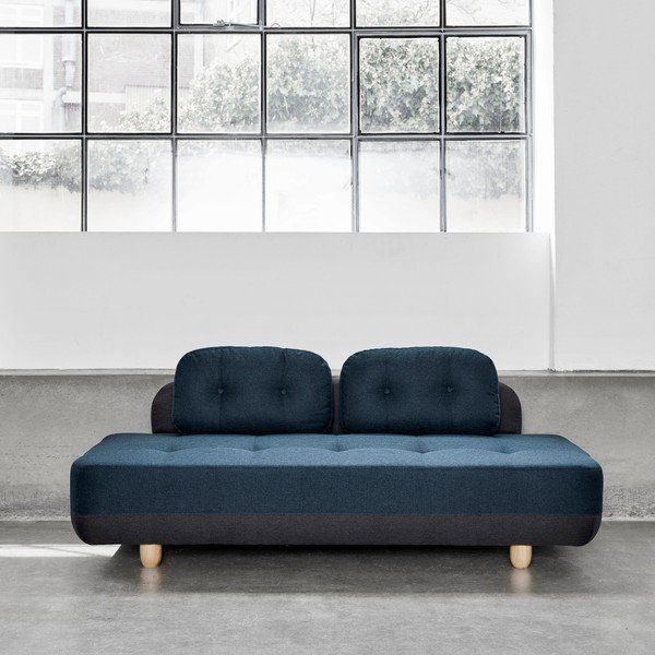 Sofa "Karup Stomp" tamsiai pilka / tamsiai mėlyna-image-1