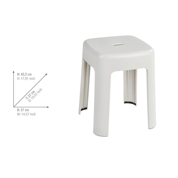 Balta taburetė "Wenko Alaska-image-3