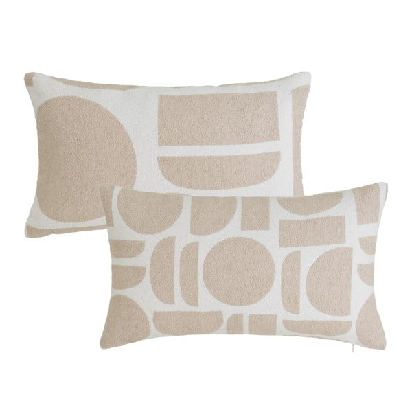 Iš boucle dekoratyvinės pagalvėlės 2 vnt. 30x50 cm Mid Century – Casa Selección