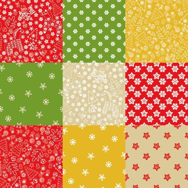 Kalėdinė staltiesė V34, 150x150 cm-image-1