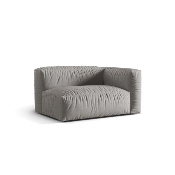 Modulinė sofos dalis šviesiai pilkos spalvos (su dešiniuoju kampu) Martina – Micadoni Home-image-2