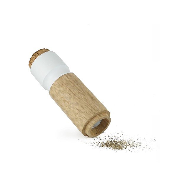Ąžuolinis pipirų malūnėlis su druskos skyriumi Wireworks Pinch&Grind-image-3