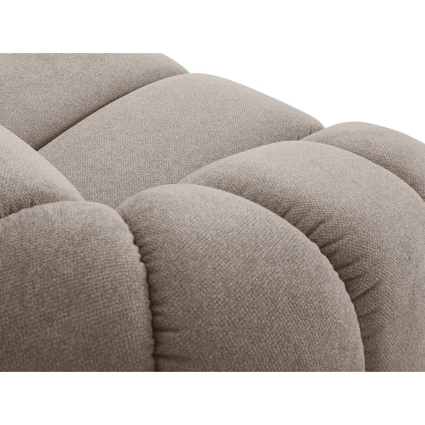 Kampinė sofa smėlio spalvos (su dešiniuoju kampu) Diana – Micadoni -image-4