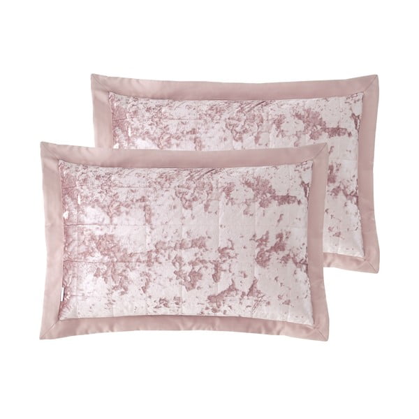 Pagalvės užvalkalai 2 vnt. 50x75 cm Crushed Velvet – Catherine Lansfield