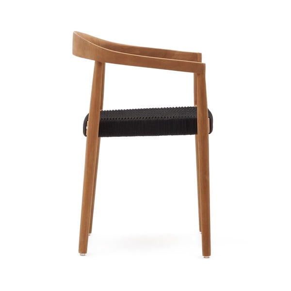 Natūralios spalvos medžio masyvo sodo kėdės 4 vnt. Ydalia – Kave Home-image-3