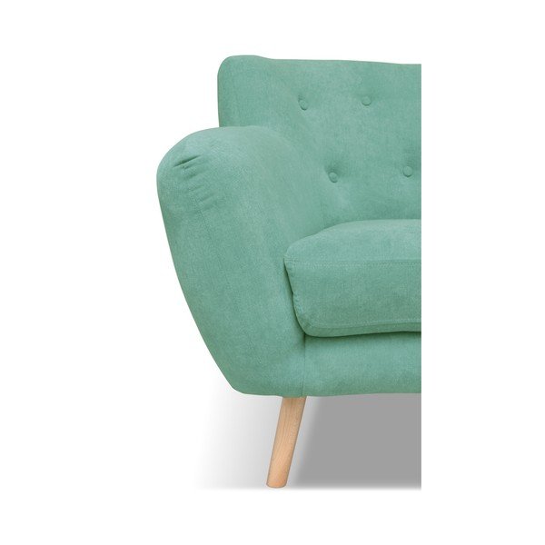 Mėtų žalios spalvos sofa Cosmopolitan design London, 162 cm-image-3