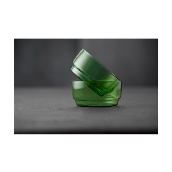 Žalios spalvos iš stiklo  maži dubenys 2 vnt. 500 ml Torino – Lyngby Glas-image-3