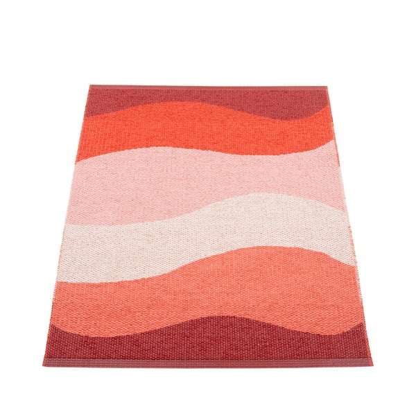 Raudonos spalvos lauko ir vidaus kilimas 70x100 cm Urvi Fire – Pappelina