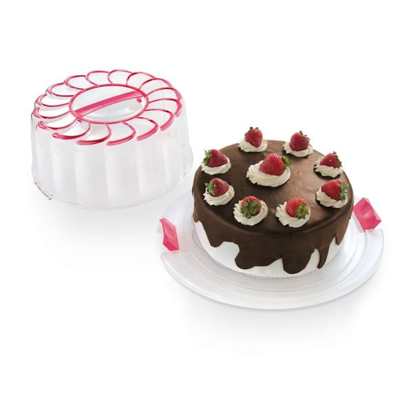 Torto dėžutė "Snips Cake Pink", 28 cm