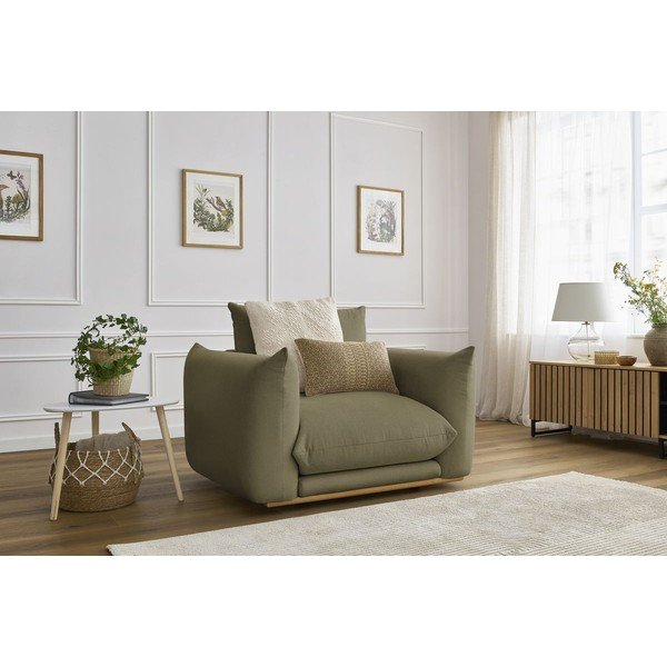 Krėslas šviesiai žalios spalvos Ernest – Bobochic Paris-image-1