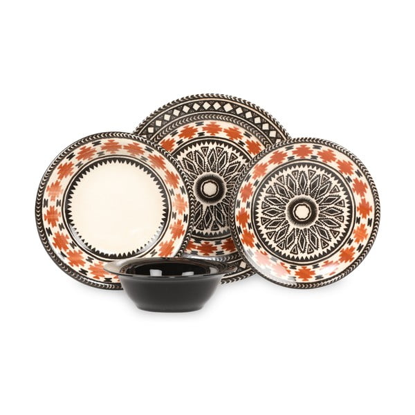 24 dalių porcelianinių indų rinkinys Kutahya Pafio