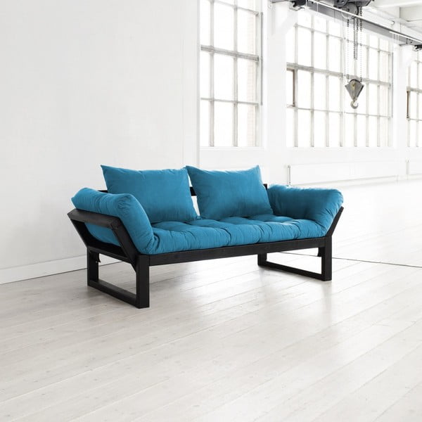 Sofa "Karup Edge Black/Horizon Blue-image-1