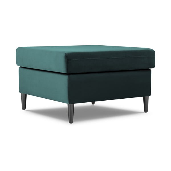 Smaragdinės spalvos iš velveto taburetė Kyoto – Cosmopolitan Design-image-1
