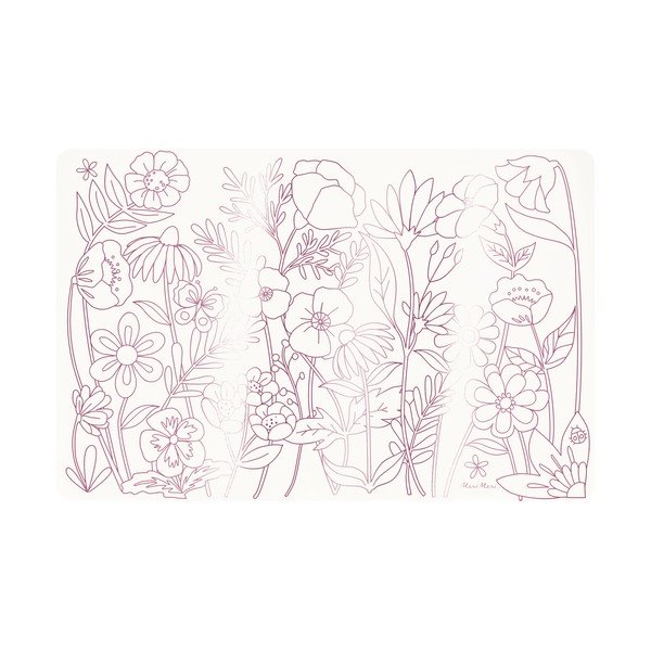 Iš popieriaus padėkliukai 8 vnt. 28x42.5 cm Butterflies & Flowers – Meri Meri-image-1