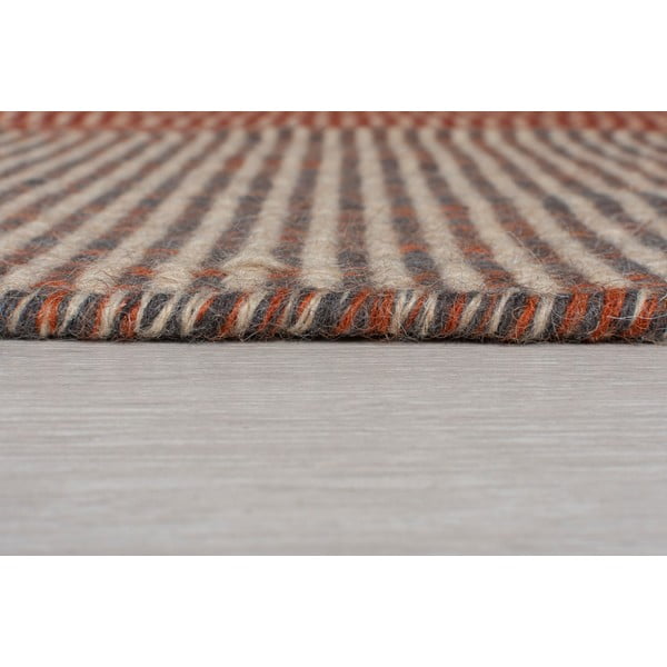 Oranžinis vilnonis kilimas Flair Rugs Anu, 60 x 200 cm-image-4