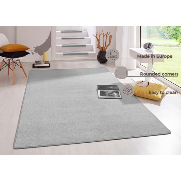 Kilimas šviesiai pilkos spalvos 200x280 cm Fancy – Hanse Home-image-4