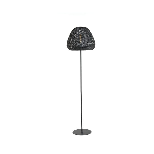 Pastatomas šviestuvas matinės juodos spalvos (aukštis 162 cm) Finou – Light & Living