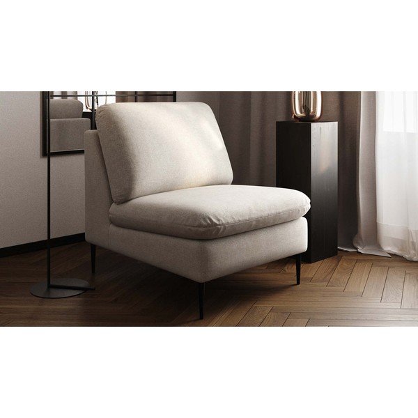 Krėslas kreminės spalvos Moilo – MESONICA-image-3