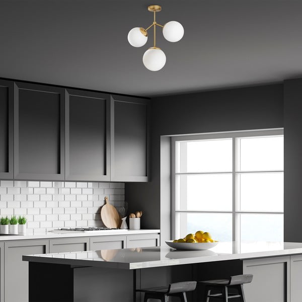 Lubinis šviestuvas su 3 lemputėms Opviq lights Damar-image-4