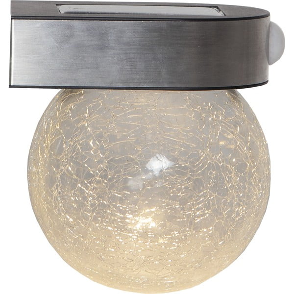 Lauko sieninė saulės energija veikianti LED girlianda Star Trading Glory, aukštis 14,5 cm
