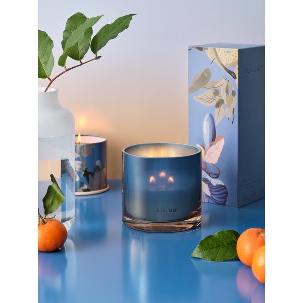 Aromatinė žvakė degimo laikas 50 h Citrus Crush – ILLUME x Bloomingville-image-1