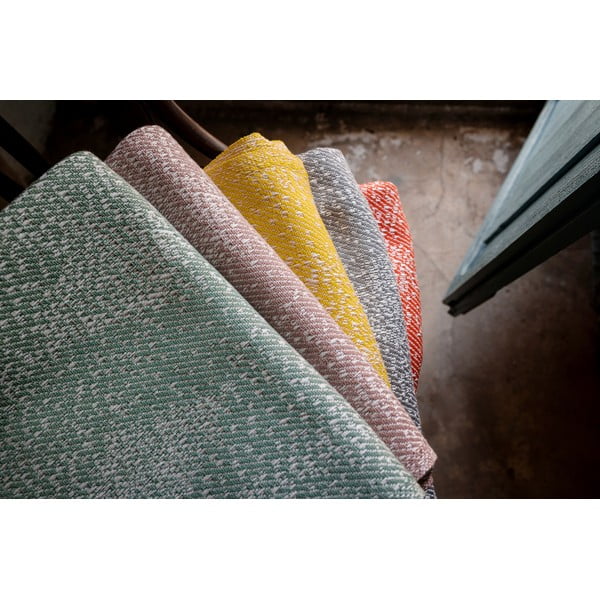 Rožinis medvilninis pledas Euromant Dotty Diamond, 140 x 180 cm-image-4