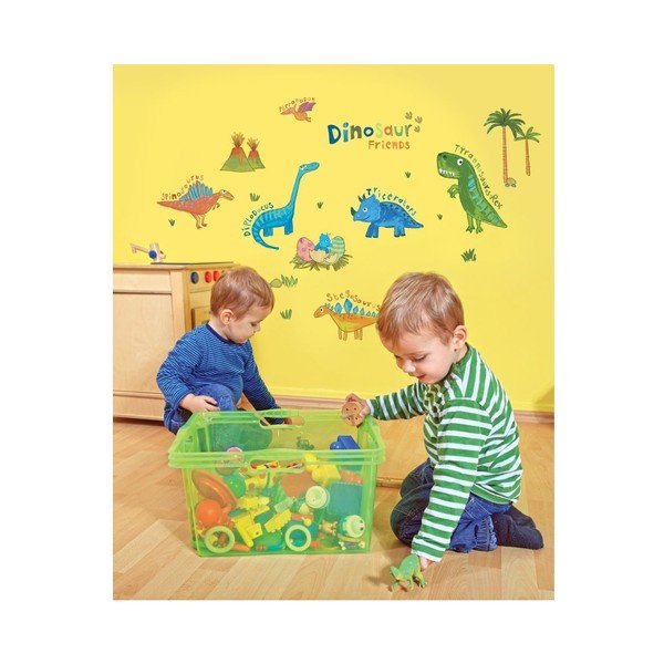 Sienų lipdukas Ambiance Colourful Dino-image-4