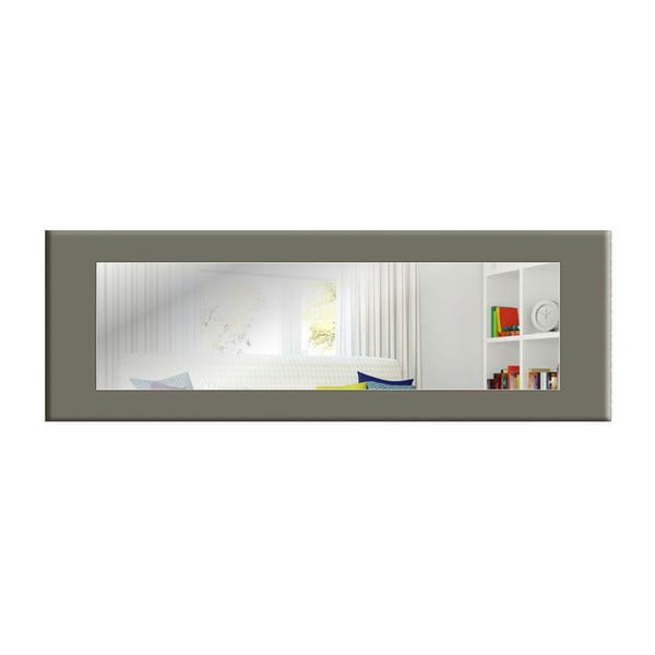 Sieninis veidrodis su pilku rėmu Oyo Concept Eve, 120 x 40 cm