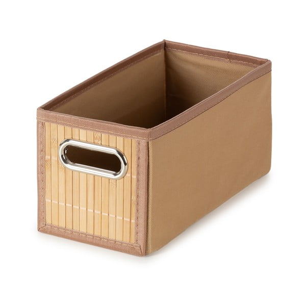 Daiktadėžė iš bambuko natūralios spalvos 15x31x15 cm – Compactor