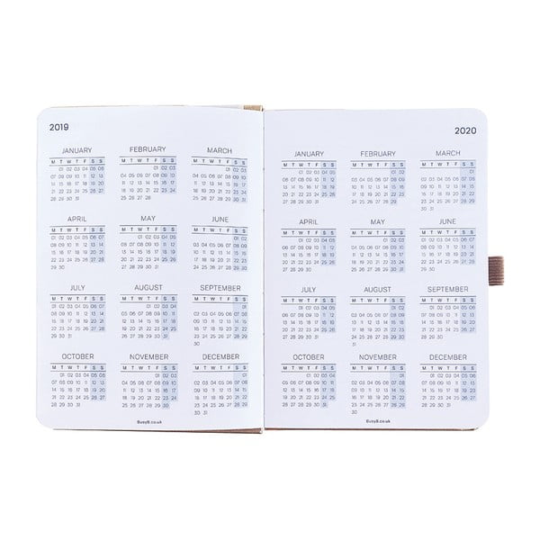 2019 m. dienoraštis su "Busy B Goals" lipdukais-image-3