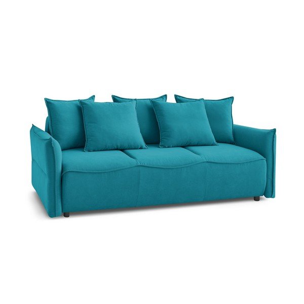 Sulankstoma sofa turkio spalvos 226 cm Leon – Bobochic Paris-image-3