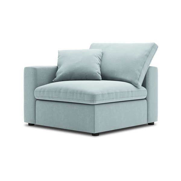 Šviesiai mėlynas modulinės sofos kampas Windsor & Co Sofas Galaxy, kairysis kampas-image-2