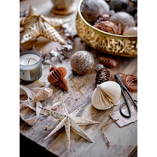 Iš stiklo eglutės papuošimai 2 vnt. Loha – Bloomingville-image-3