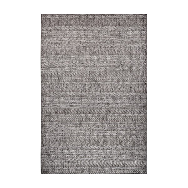 Šviesiai pilkas lauko kilimas NORTHRUGS Granado, 160 x 230 cm