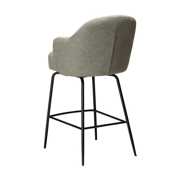 Smėlio spalvos su pasukimo funkcija baro taburetė (sėdynės aukštis 70 cm) Bae – DAN-FORM Denmark-image-4