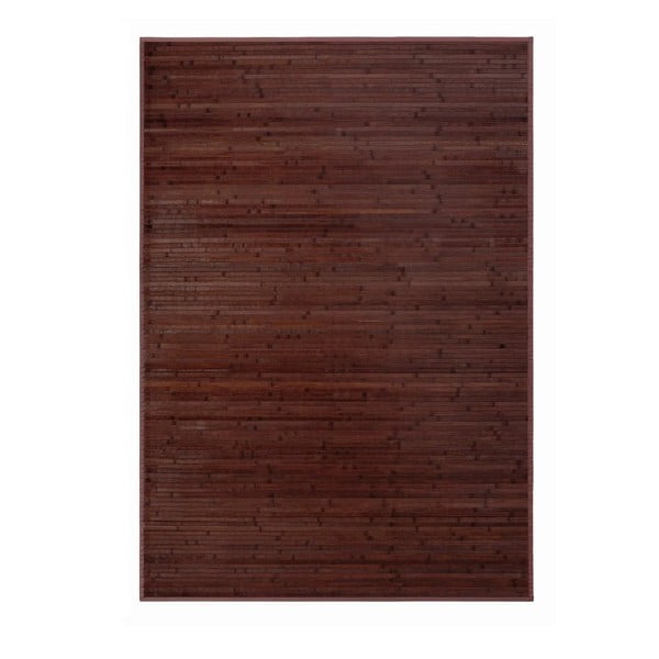 Iš bambuko kilimas tamsiai rudos spalvos 140x200 cm – Casa Selección