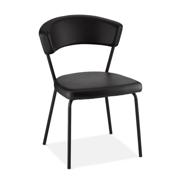 Valgomojo kėdės juodos spalvos 4 vnt. Preben – Furnhouse