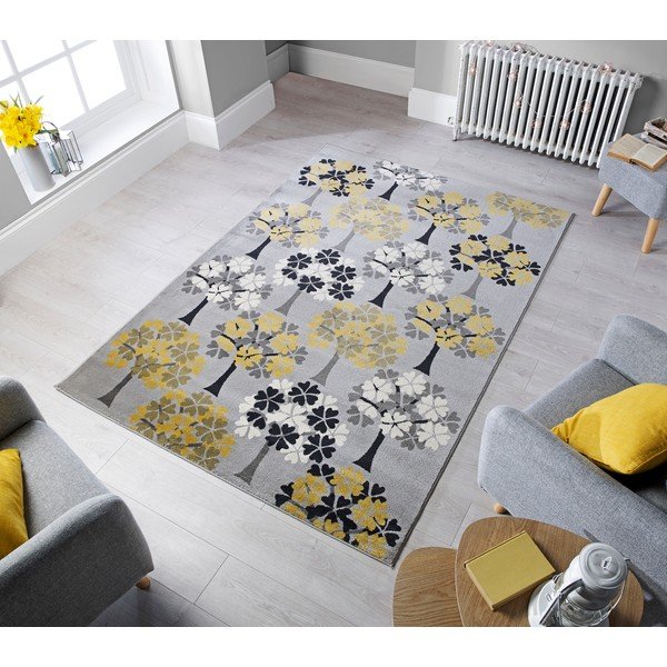 Kiliminiai kilimai Flair Kilimai Blossom Tree Ochre, 160 x 230 cm-image-3
