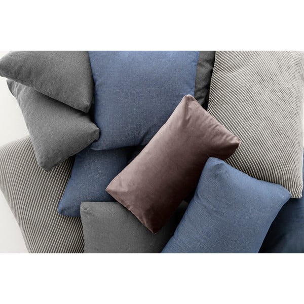 Pilkas medvilninis užvalkalas Blomus, 50 x 30 cm-image-4