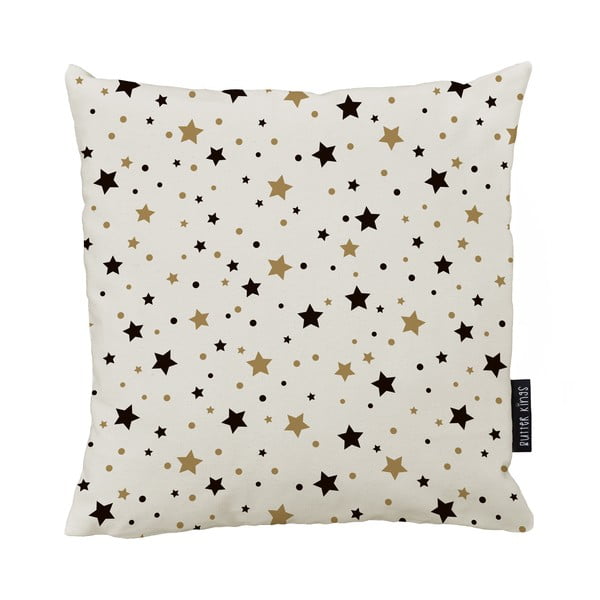 Dekoratyvinis pagalvės užvalkalas su Kalėdų motyvu 45x45 cm Golden Stars – Butter Kings