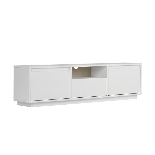 Baltos spalvos TV spintelė 160x42x30 cm Sentinel – Kalune Design