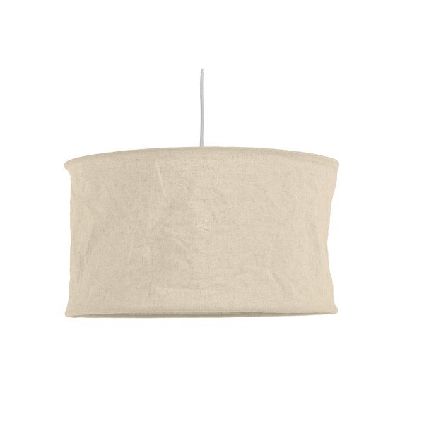 Smėlio spalvos iš tekstilės šviestuvo gaubtas ø 50 cm Mariela – Kave Home