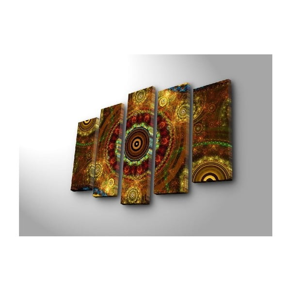 Kelių dalių paveikslas Boho, 105 x 70 cm-image-3