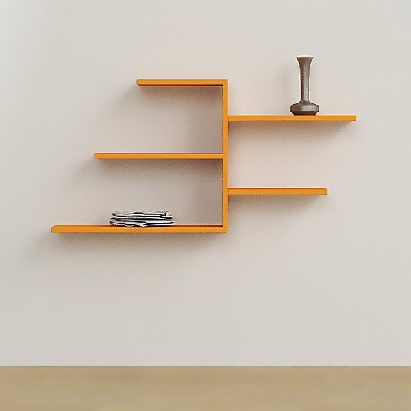 Lentyna "Faba Wall", oranžinė-image-1